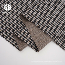 Cotton Houndstooth Jacquard Stoff für Kleidungszubehör